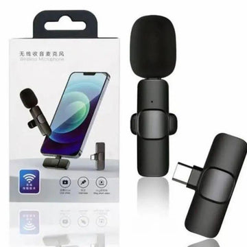 Wireless MIC K8 MICROPHONE Vlogging Mic